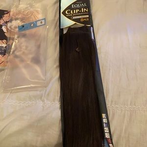 Clip in hair extensions